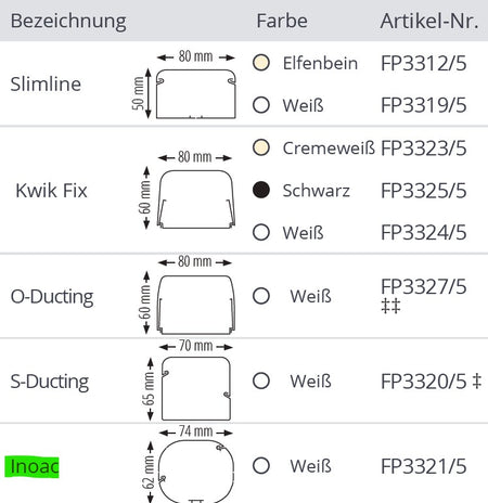 ASPEN Kondensatpumpe SILENT+ MINI LIME | FP3321/5 | Bestelldaten