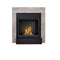 Aflamo Bio-Kamin | Simple mit Einsatz Bio 60 | TÜV | Beton