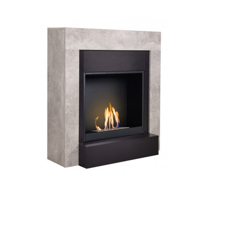 Aflamo Bio-Kamin | Simple mit Einsatz Bio 60 seitlich