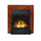 Aflamo Elektrokamin | Simple Walnuss mit LED 60 Classic