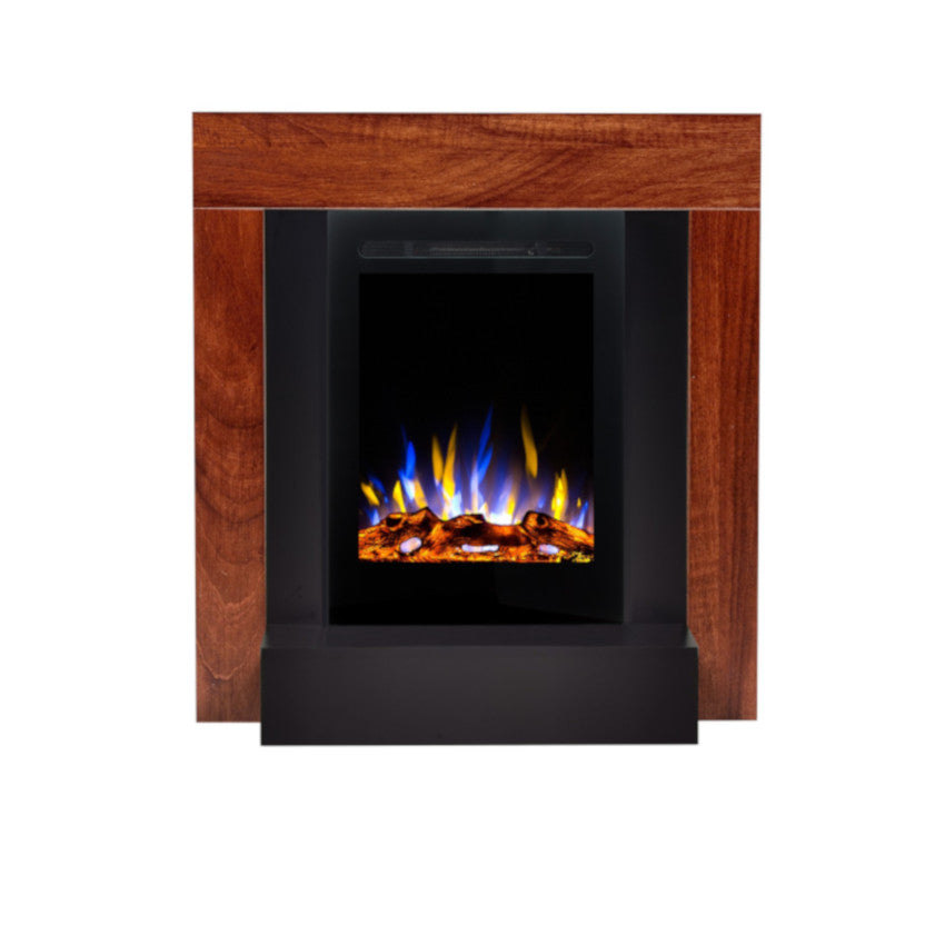 Aflamo Elektrokamin Simple Walnuss | klimaworld.com