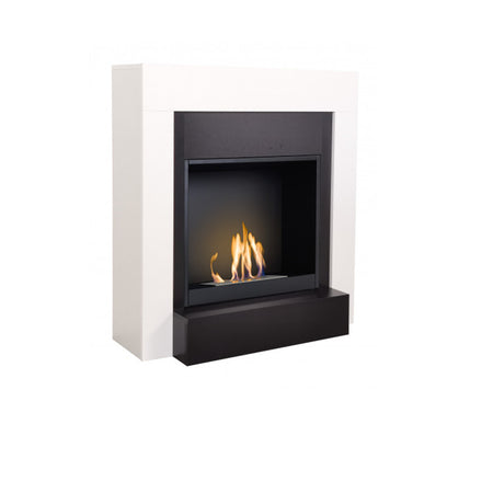 Aflamo Bio-Kamin Simple mit Einsatz Bio 60, seitlich | klimaworld.com