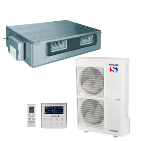 Split - Klimaanlage Kanalgerät Sinclair UNI DC-Inverter 11,5 kW 3Phasig 