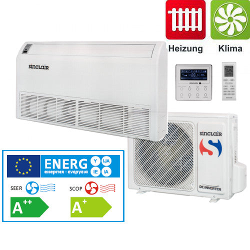 Split-Klimaanlage Truhenklimaanlage Sinclair UNI DC-Inverter 10 kW 3Phasig