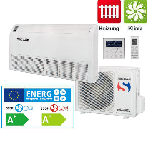 Sinclair Truhen Klimagerät DC-Inverter Klimaanlage UNI Baureihe 11kW