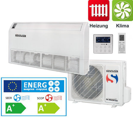 Sinclair Truhen Klimagerät DC-Inverter Klimaanlage UNI Baureihe 11kW