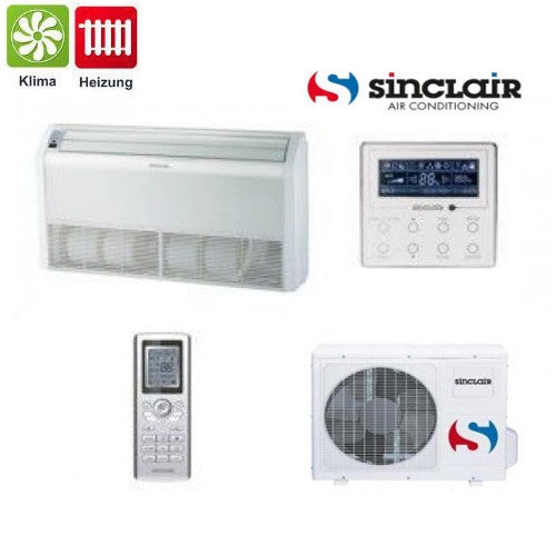 Sinclair Truhen Klimagerät DC-Inverter Klimaanlage UNI Baureihe 5,3 kW