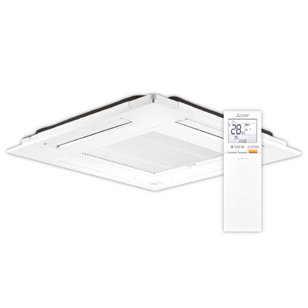 Mitsubishi Klimaanlage Blende für Deckenkassette | SLP-2FALM2 | mit Fernbedienung | Klimaworld.com