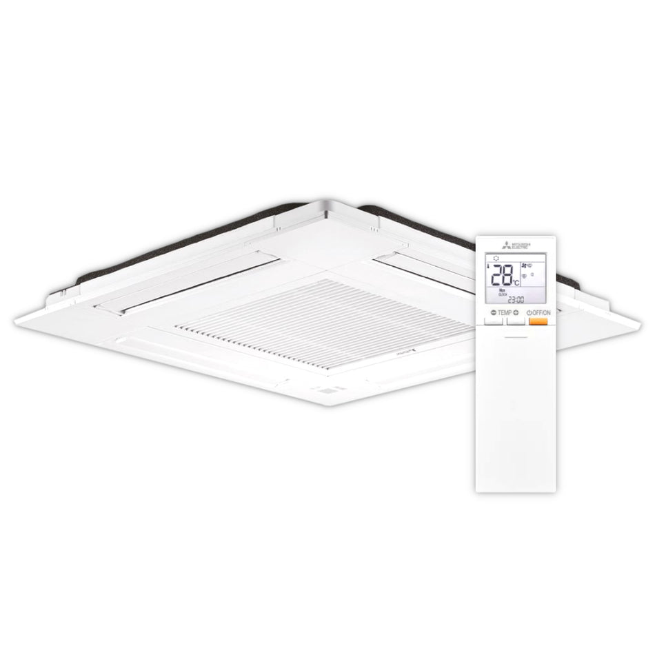 Mitsubishi Klimaanlage Blende für Deckenkassette | SLP-2FALM2 | mit Fernbedienung | Klimaworld.com