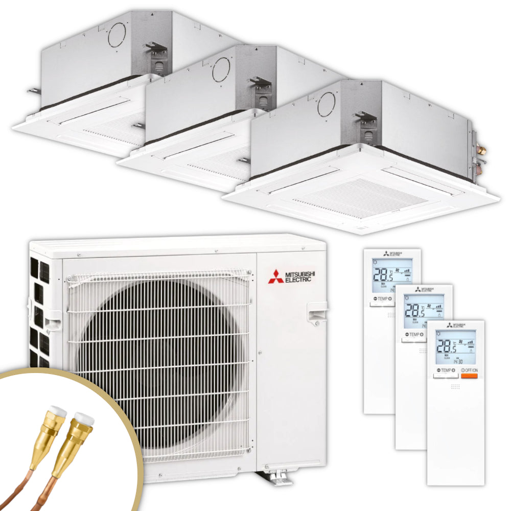MITSUBISHI | Klima-Set MXZ/SLZ-M | 3× 2,5 kW | Quick-Connect