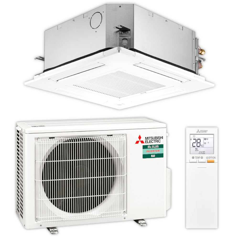 Mitsubishi Split Klimaanlage Decken-Set SUZ/SLZ-M35FA2 | 3,5 kW | Klimaworld.com