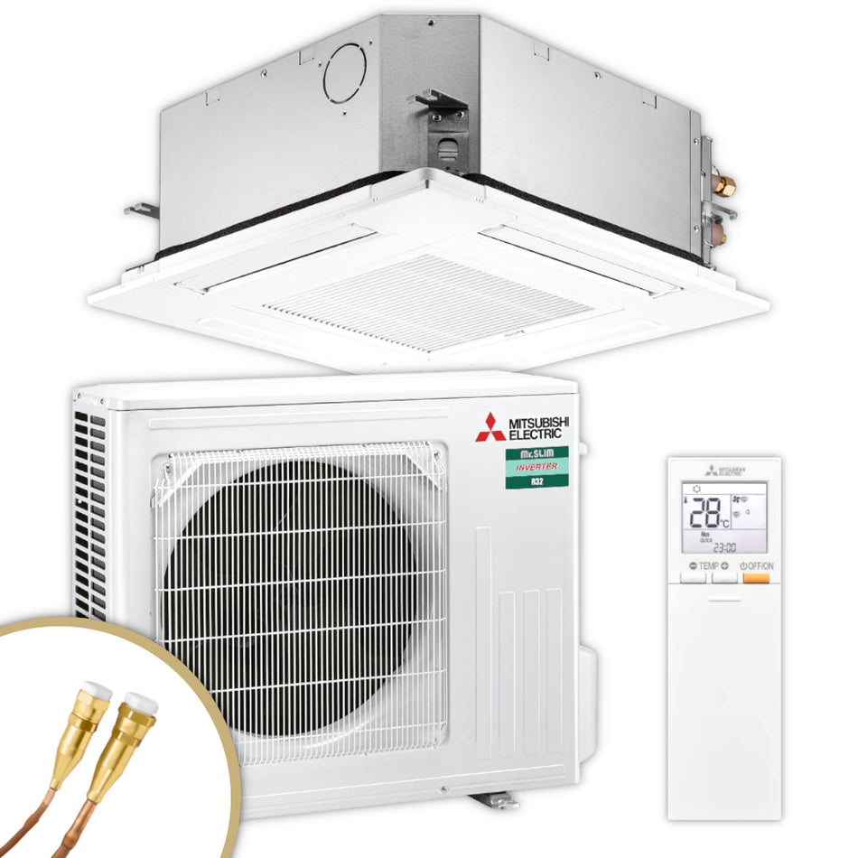 Mitsubishi Split Klimaanlage Decken-Set SUZ/SLZ-M50FA2 | 4,6 kW | Klimaworld.com