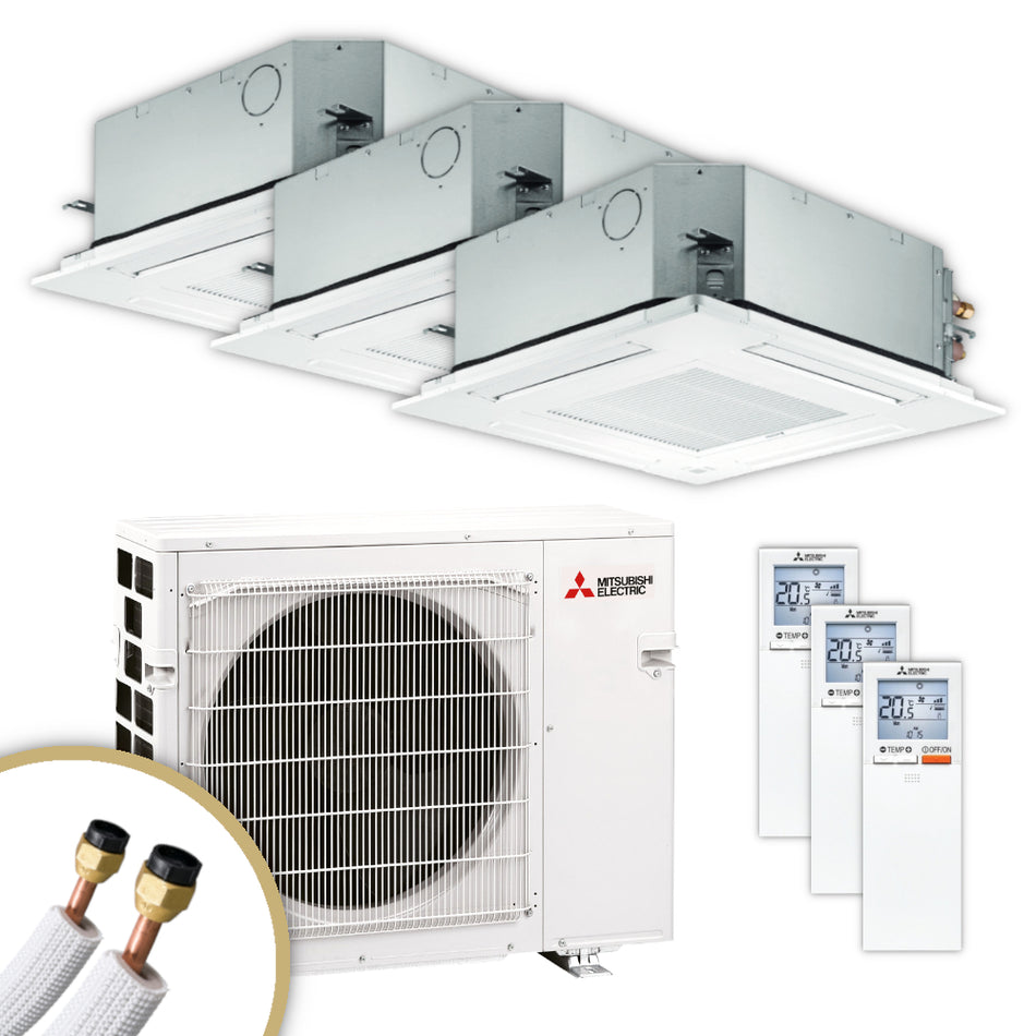 MITSUBISHI | Klima-Set MXZ/SLZ-M | 2× 3,5 kW + 4,6 kW