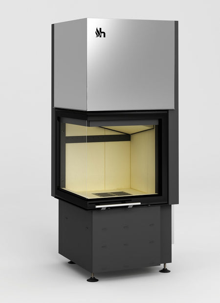 Hajduk Kamineinsatz| 7,5 kW| Sichtscheibe links| Klimaworld.com