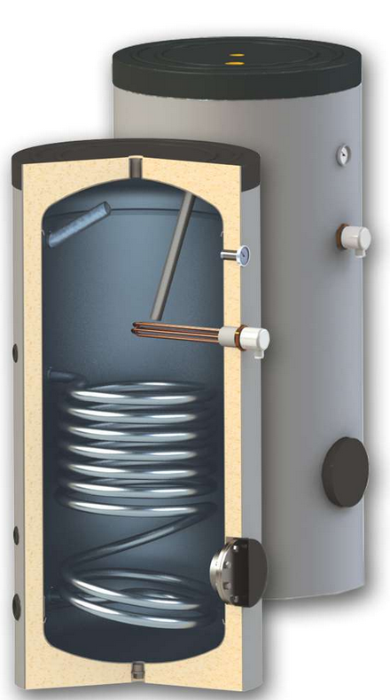 ThermoFlux Brauchwasserspeicher TBWS-R 200 Trinkwasser | 1 WT ➔ www.klimaworld.com