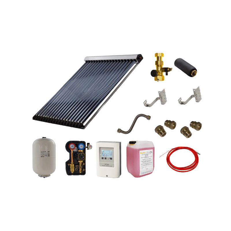 Solarpaket WT-B58/30 Röhrenkollektorset 