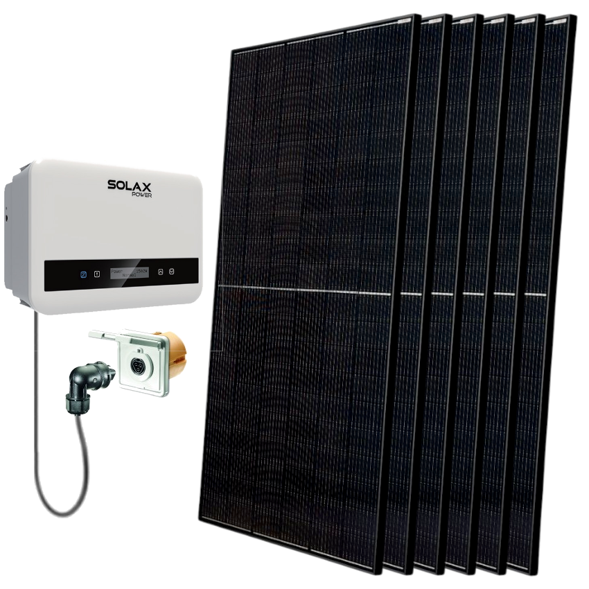 Balkonkraftwerk 2400 W Photovoltaikanlage, steckfertig | klimaworld.com