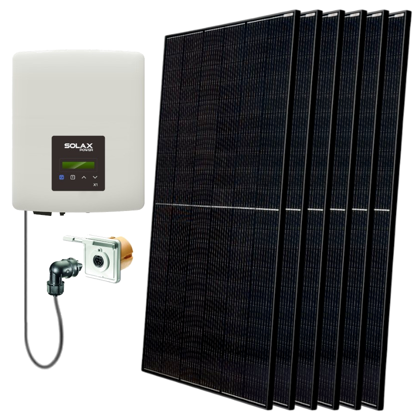 Balkonkraftwerk 2400 W Photovoltaikanlage, steckfertig | klimaworld.com