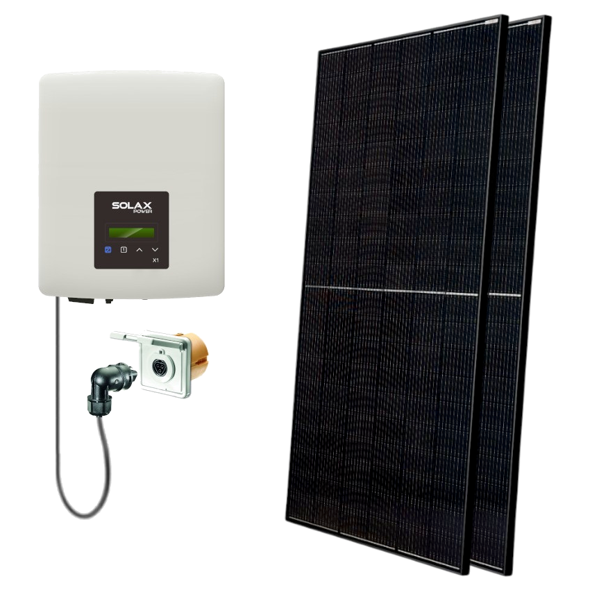 Balkonkraftwerk 800 W Photovoltaikanlage, steckfertig | klimaworld.com