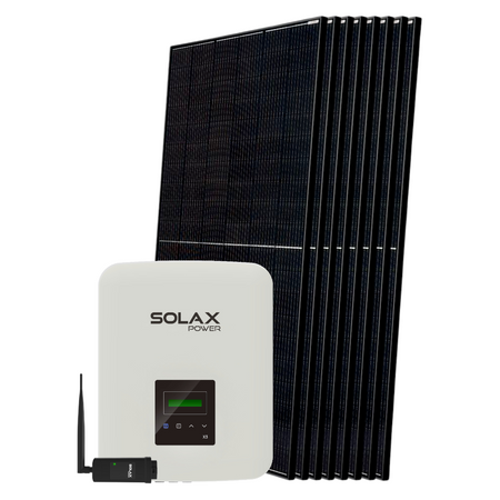 Solax Wechselrichter mit Solarmodulen