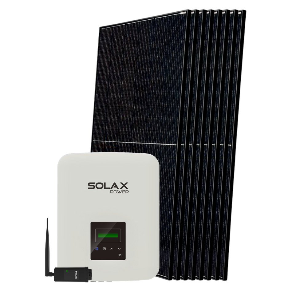 Solax Wechselrichter mit Solarmodulen