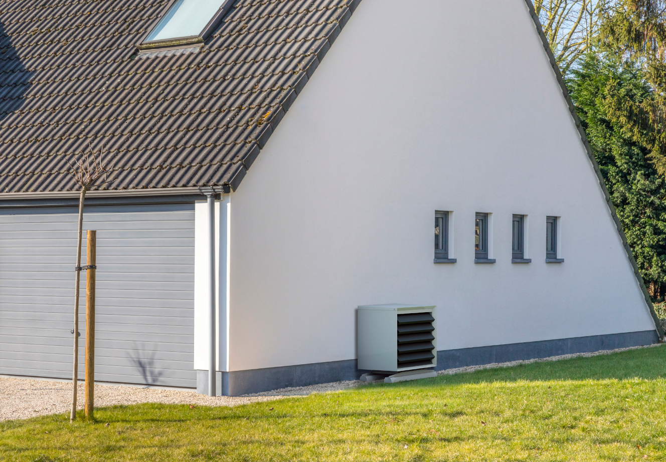 Daikin SoundCover -3dB(A) Schallschutzhaube Hausansicht