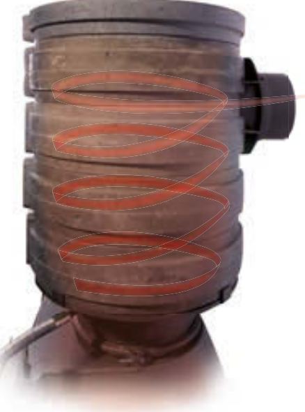 Spartherm Helix Wärmespeichertechnik mit Speichermasse