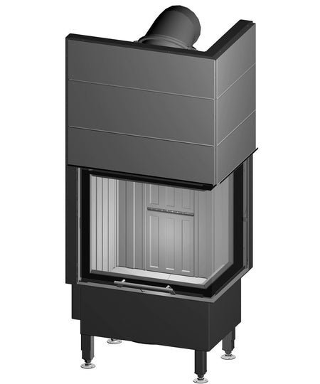 Spartherm Kamineinsatz Brennzelle Varia 2R-55h-4S Linear 4s, 7kW