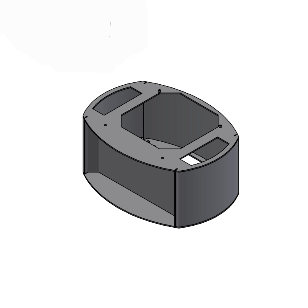Hajduk Aufsatzbox | Kaminofen ELIPSE F1, mit Nische | klimaworld.com