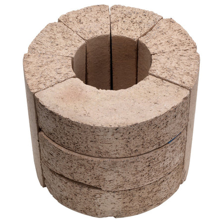 ORANIER | Arkona W+ Keramik Kreideweiß gebürstet | Speicherstein