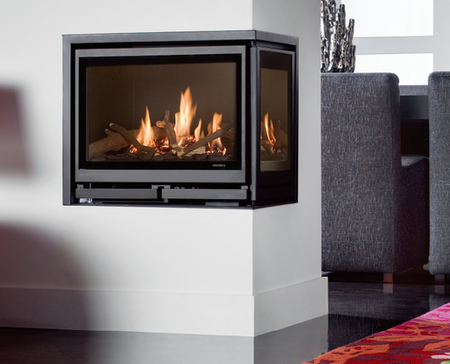 Square Gas- Eckkamin Wanders fires&stoves | klimaworld.com