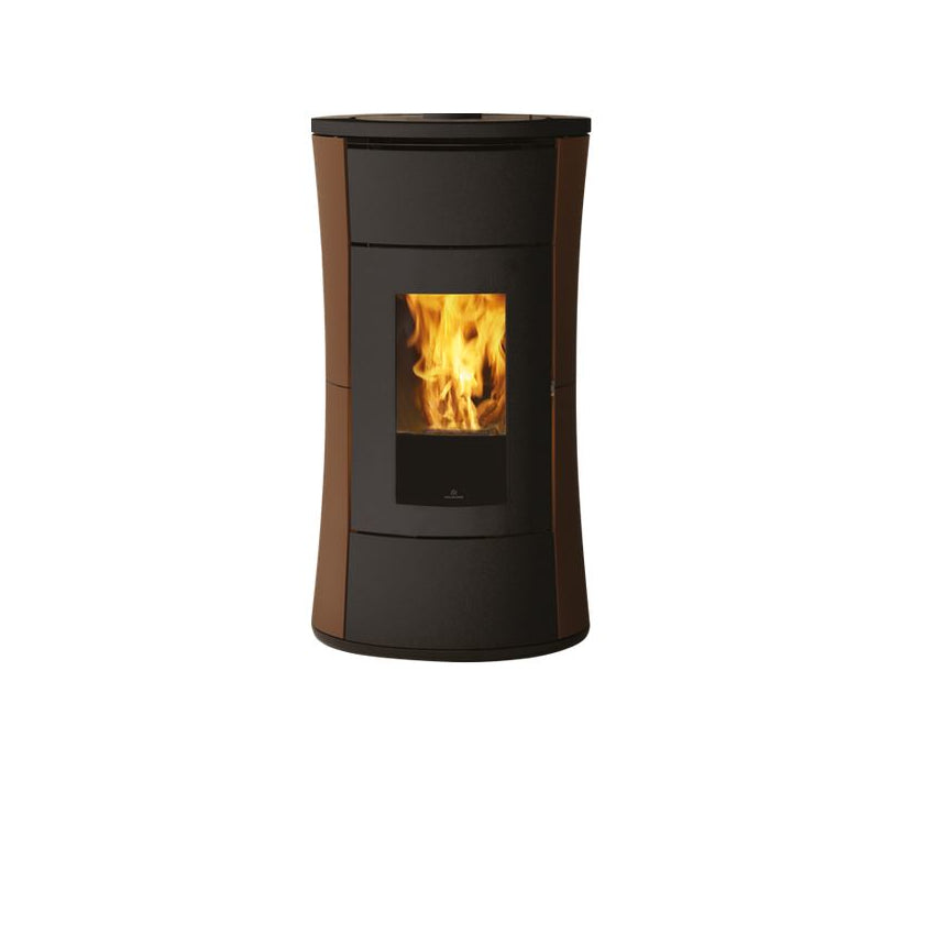Edilkamin Pelletofen Cherie 9 Evo Air Tight C Stahl bronze