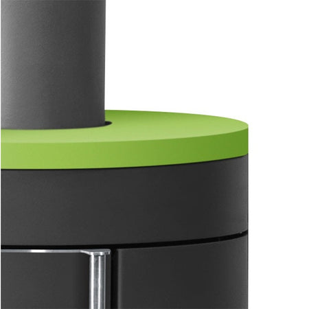 Mino 2.0 - Stahl Schwarz mit Abdeckplatte Apple