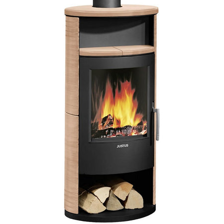 Justus | Island 7 | Keramik Corretto | Stahl Schwarz ➩ Klimaworld