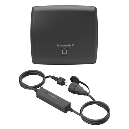 Homematic IP Starter Set Garten mit Schalt-Mess-Kabel (Außensteckdose)