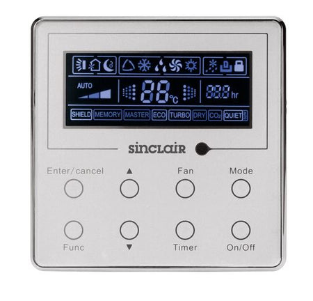 Split-Klimaanlage Truhenklimaanlage Sinclair UNI DC-Inverter 2,6 kW