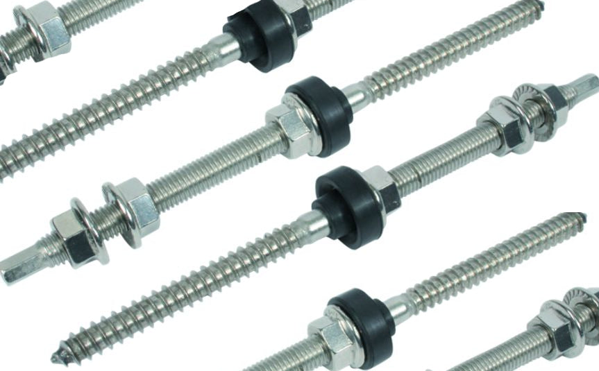Stockschraubenset für 2 Flachkollektoren FK200