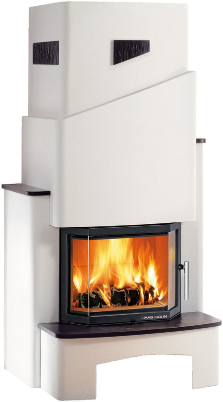 Kaminbausatz Haas+Sohn STRASBURG-II Kamineinsatz Prestige-II 181.18