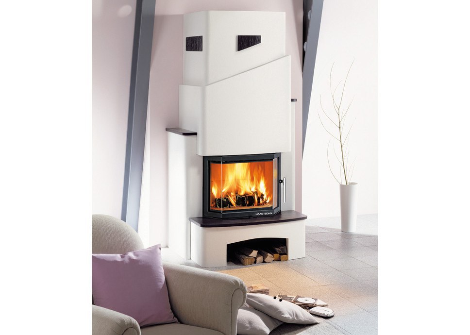 Kaminbausatz Haas+Sohn STRASBURG-II Kamineinsatz Prestige-II 181.18