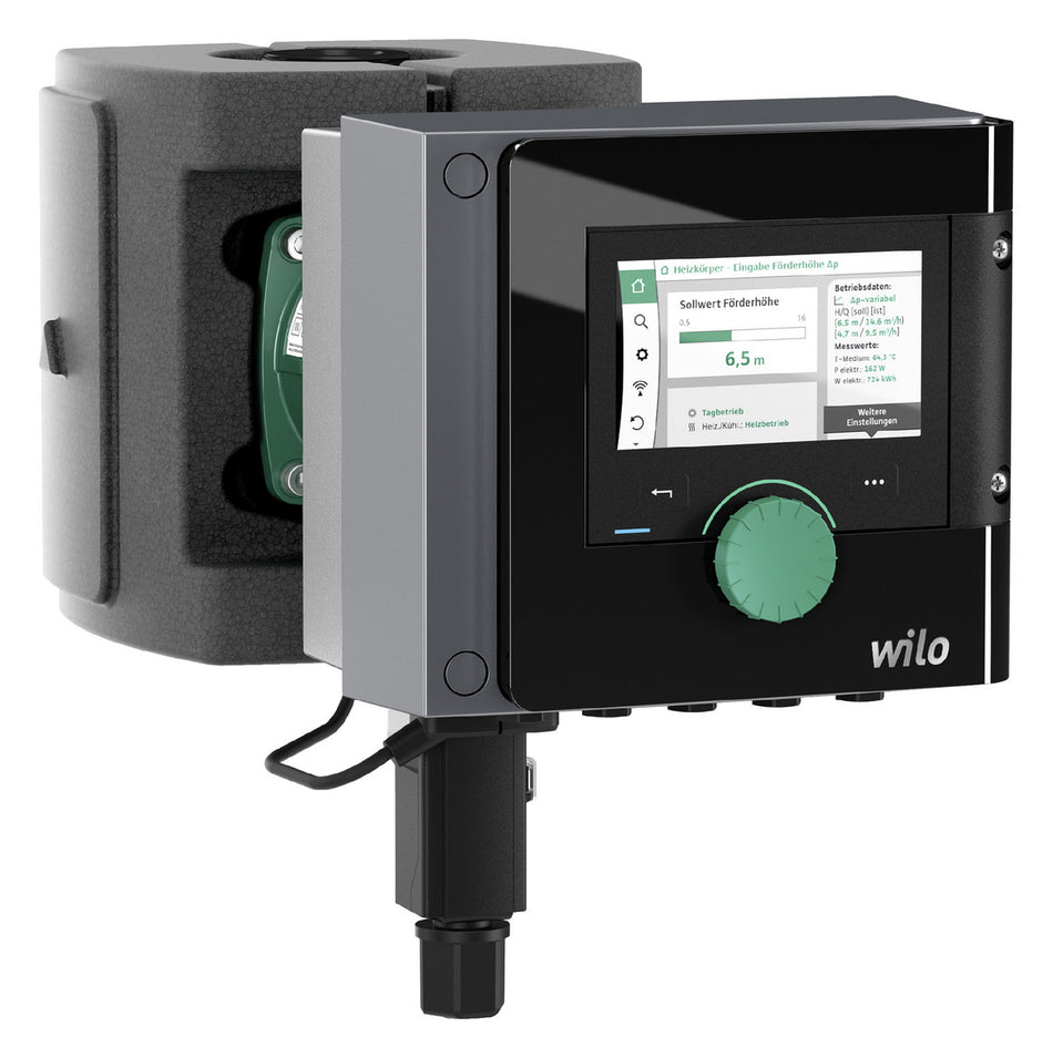 Wilo Nassläufer-Premium-Smart-Pumpe Stratos MAXO 30/0,5-12 PN16, Front | klimaworld.com