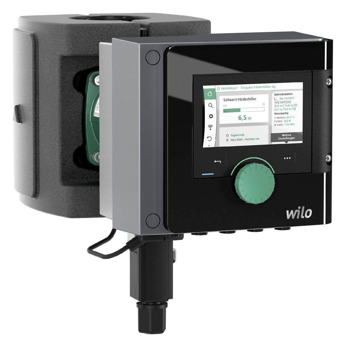 Wilo Nassläufer-Premium-Smart-Pumpe Stratos MAXO 30/0,5-8 PN16, Front | klimaworld.com
