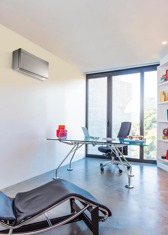 DAIKIN stylish in Silber Ambientefoto
