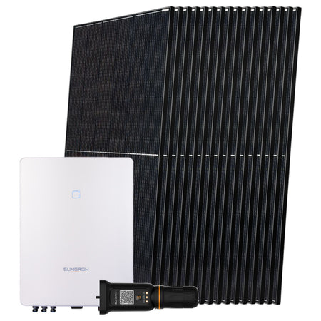 Sungrow Solar Komplett Set | 16x 380 Watt Halbzellen Module | 6,08 kWp