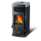 La Nordica Holzofen Werkstattofen | Super Max schwarz | 6 kW
