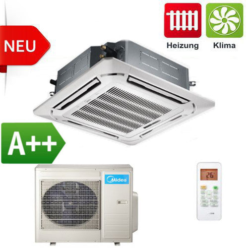 Klimaanlage Midea Super Slim 4-Wege Deckenkassette 