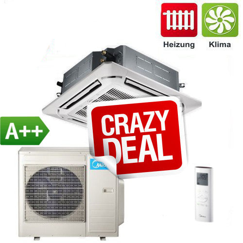 Klimaanlage Midea Super Slim 4-Wege Deckenkassette  CRAZY DEAL