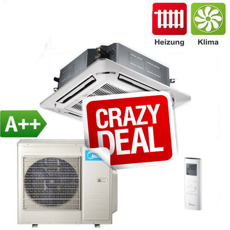 Klimaanlage Midea Super Slim 4-Wege Deckenkassette  CRAZY DEAL