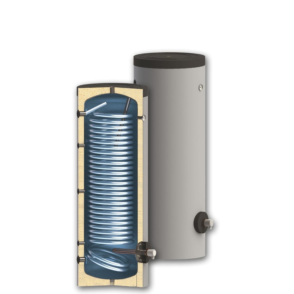 ThermoFlux Wärmepumpenspeicher SWP NL 300 | mit großem Wärmetauscher | www.klimaworld.com