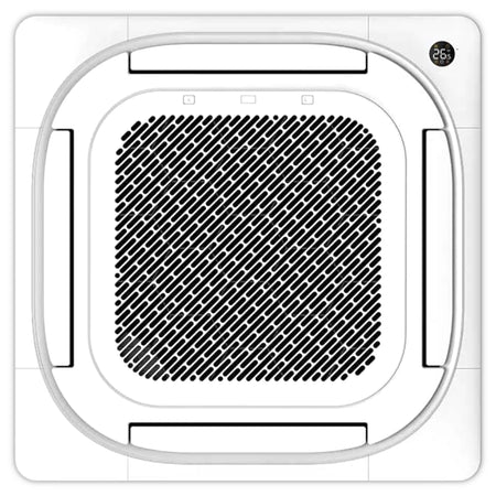 MIDEA | Deckenkassetten-Set Multisplit | 3,5 kW + 3,5 kW | Klimaworld.com