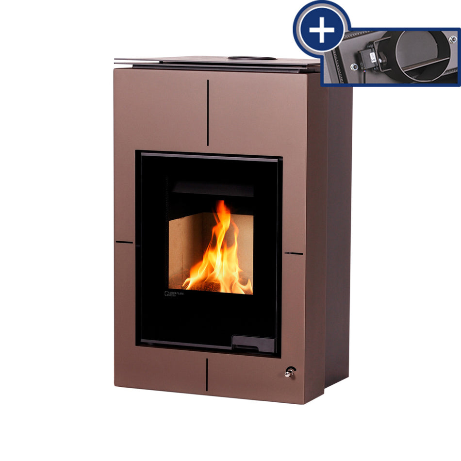 HS Flamingo | Kaminofen | Auquflam Verio | Saporo | 11 kW ➔ Klimaworld.com